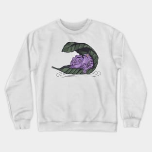 Swamp Love - Frogs on Lily Pad Crewneck Sweatshirt